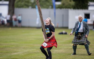 Tossing the Caber